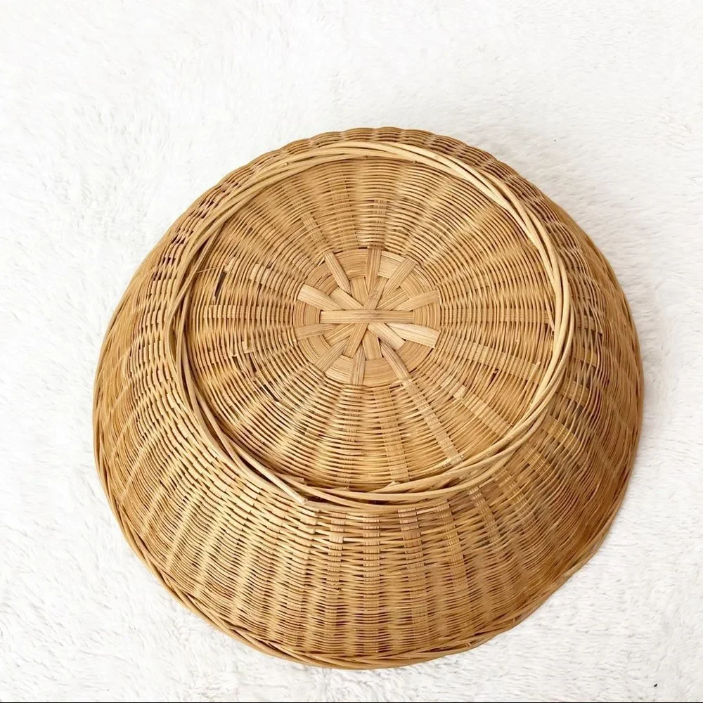Round basket low short 9” diameter